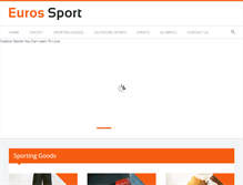 Tablet Screenshot of euros-sport.com